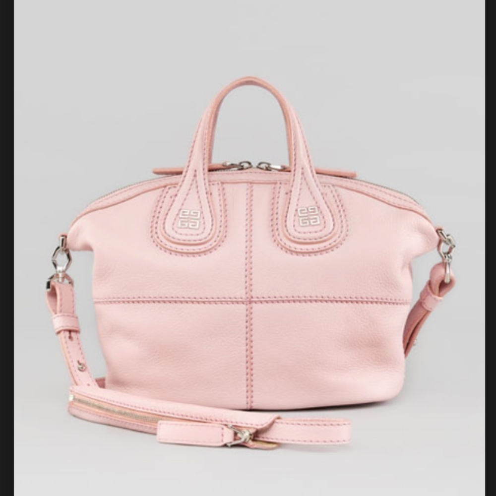 SOLD —— Givenchy Nightingale leather light pink crossbody